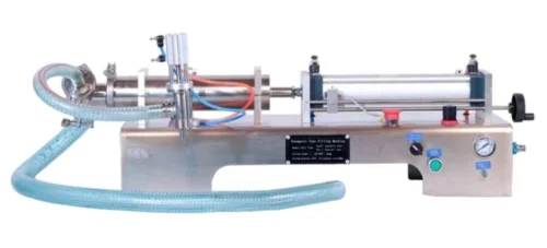 SD Packaging  Double Head Pneumatic Liquid Filler Machine