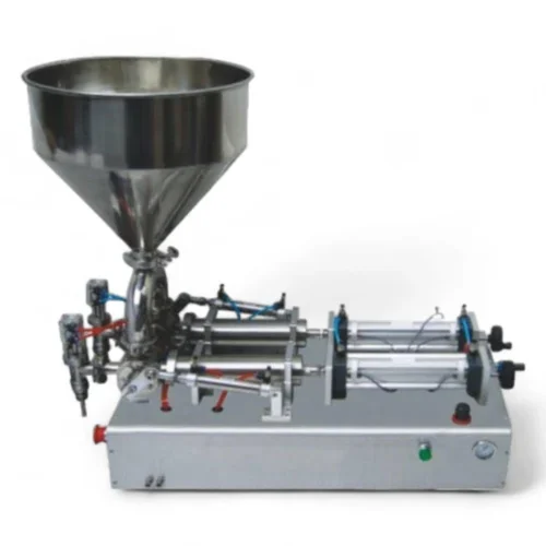 SD Packaging Double Head Pneumatic Paste Filler Machine