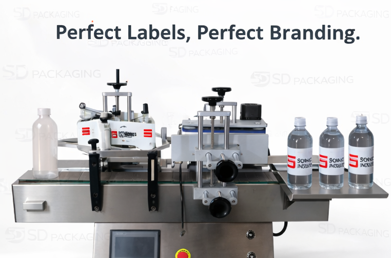 SD Packaging Automatic Round Labelling Machine – High-Speed Label Applicator - Image 3