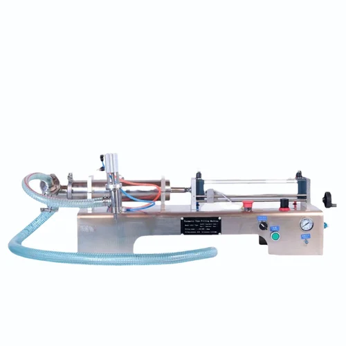 SD Packaging Pneumatic Mechanical Single Head Liquid Filler Machine
