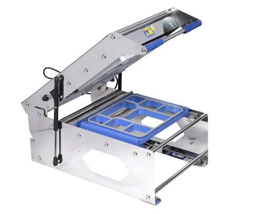 SD Packaging Manual 8 Portion Meal Tray Sealing Machine